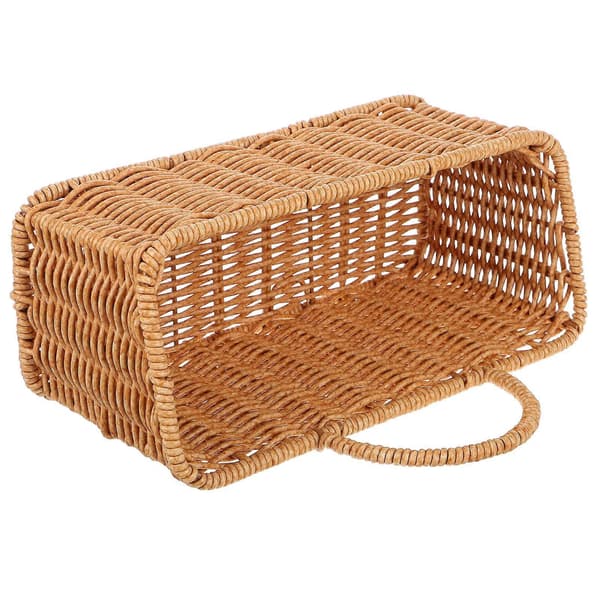 Vävd Korg Väggdekor Förvaring för Grönsaker Lök Vitlök Boho Stil Köksorganisation Material 1 st