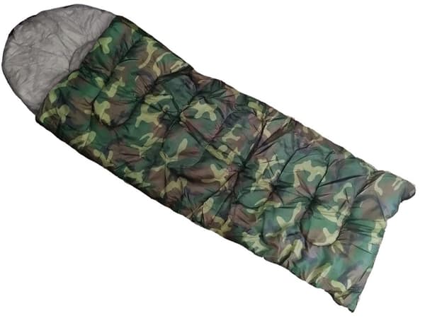 Mummisovepose 200x65cm, Polyester, Glidelås i full lengde, Camping og fotturer