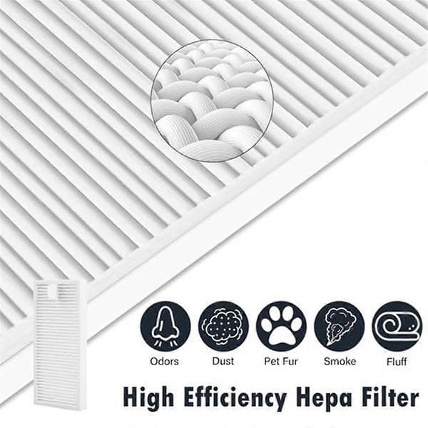 Varaosat Midea M9/Eureka E20 Plus/NERE10s E10S/Obode A8 -malleille, sivuharja Hepa-suodatin Moppiliina Repl