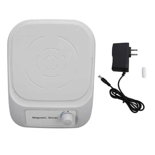 Mini magnetomrører 5W, 2000ML blandekapacitet, kraftfuld, US-stik 100-240V