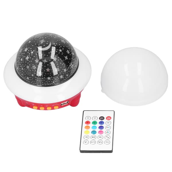 Bluetooth RGB Stjerneprojektor, USB Nattlys for Soveromsdekorasjon