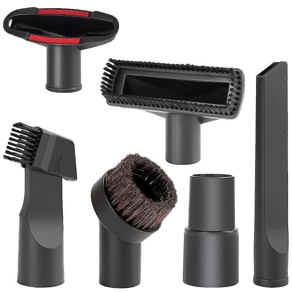 Dammsugartillbehör, Dammsugarborste och Munstycksset för Dammsugare med 32-35 mm D Black