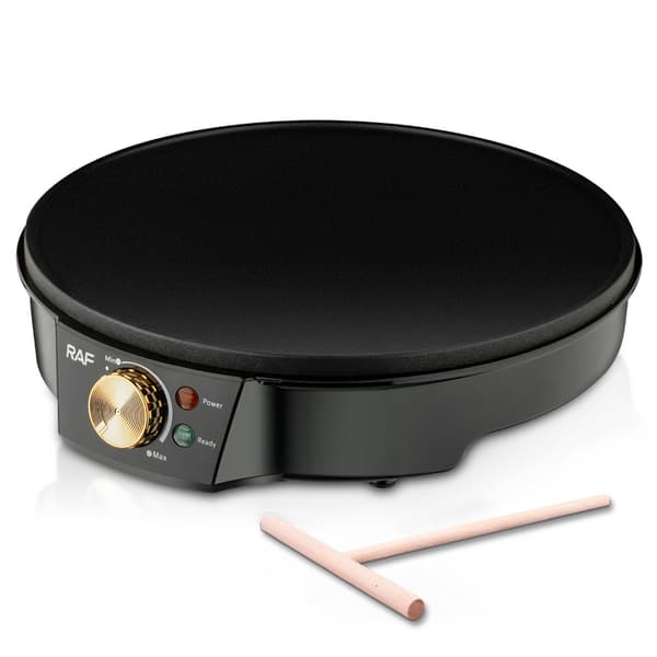 Elektrisk Hälso-Grill Multifunktionell Elektrisk Crêpe-maskin