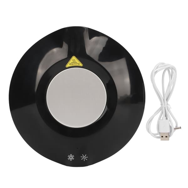 USB-drevet koppvarmer og -kjøler, elektrisk kaffevarmeplate, maks 65°C