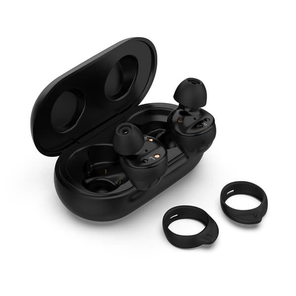Ørepropper til Samsung Galaxy Buds SM-R170, Silikone Ørepuder, Støjisolerende, 8-pak, Sort