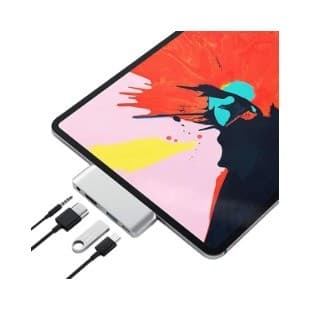 4-i-1 USB C-hub for Nintendo Switch, telefon, bærbar PC og iPad - Type-C-adapter med HDMI