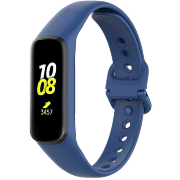 Silikoneurrem til Samsung Galaxy Fit2, blå, blød, vandtæt, udskiftningsrem Blue