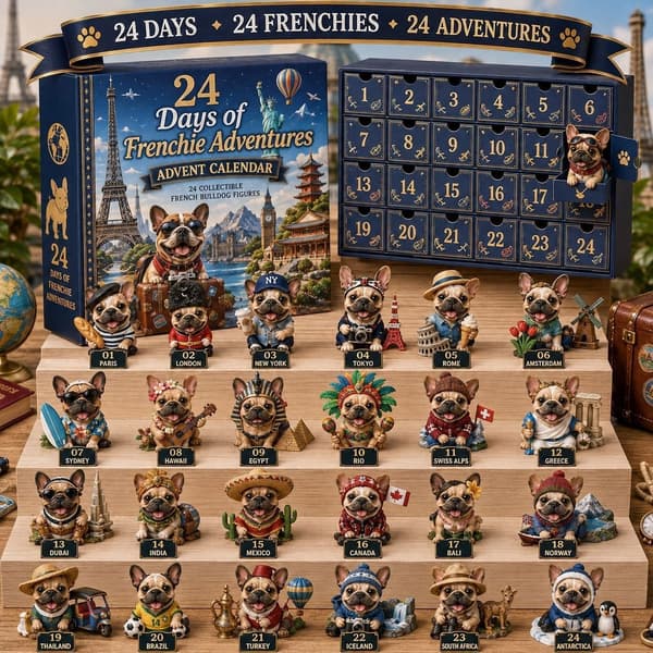 Dyrenes julekalender 2026, Akryl Blind Box Flat Anheng, 31 Dager