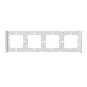 Afbryderramme til SONOFF M5-80, 4-gang, hvid, brandsikkert PC V0-materiale