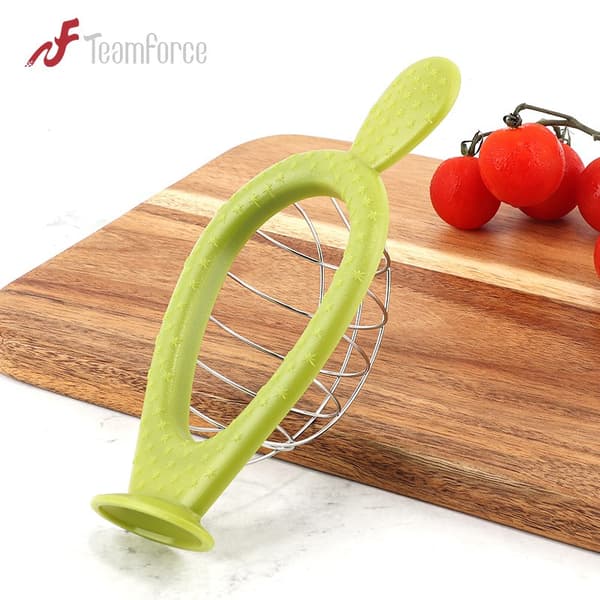 Avocado Slicer, Kiwi Frugtskærer, 304 Rustfrit Stål, Avocado Grøn, Multifunktionel Køkkengadget
