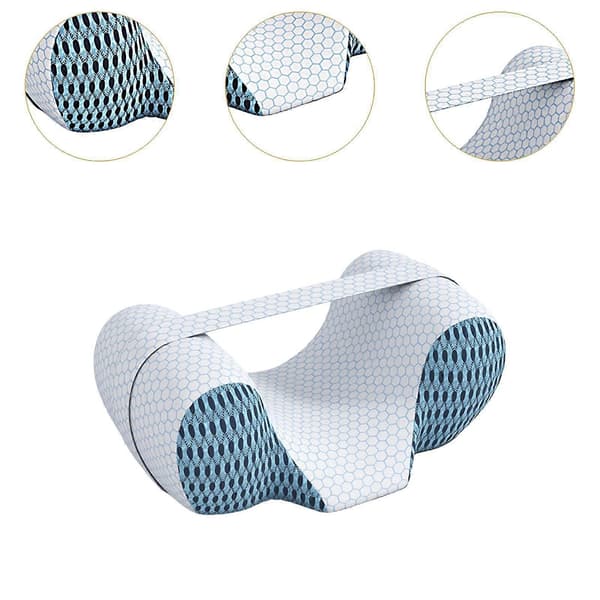 Upprätt sovkudde Memory Foam Antisida Sovande Huvud Nackstöd Style A
