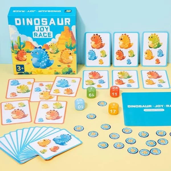Dinosaurspill for barn, pedagogisk refleksspill, Finn bladet