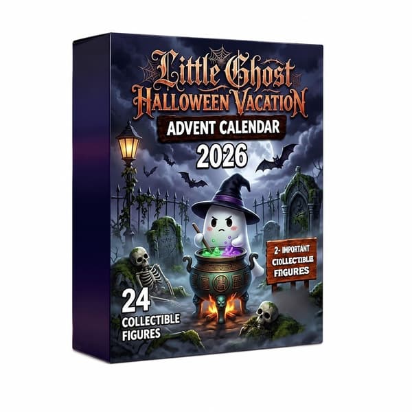 Akryl Halloween Julekalender, Sektion D, Ny 2026, Nedtælling til Helligdag
