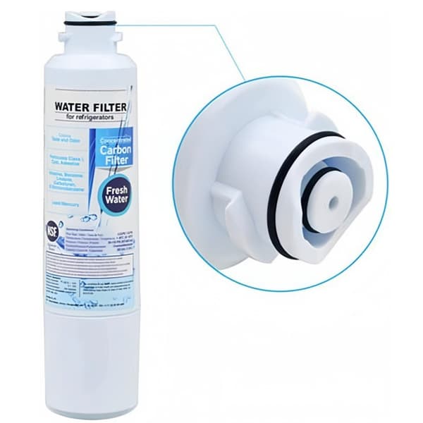 Samsung Kylskåpsvattenfilter DA29-0020BM DA29-0020BF, Kokosnötskol, Vit, 1-pack