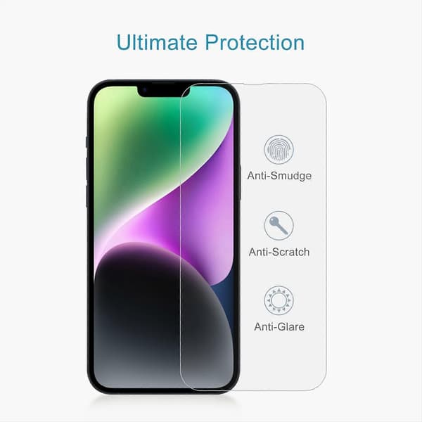 Hærdet glasfilm til iPhone 14 Plus
