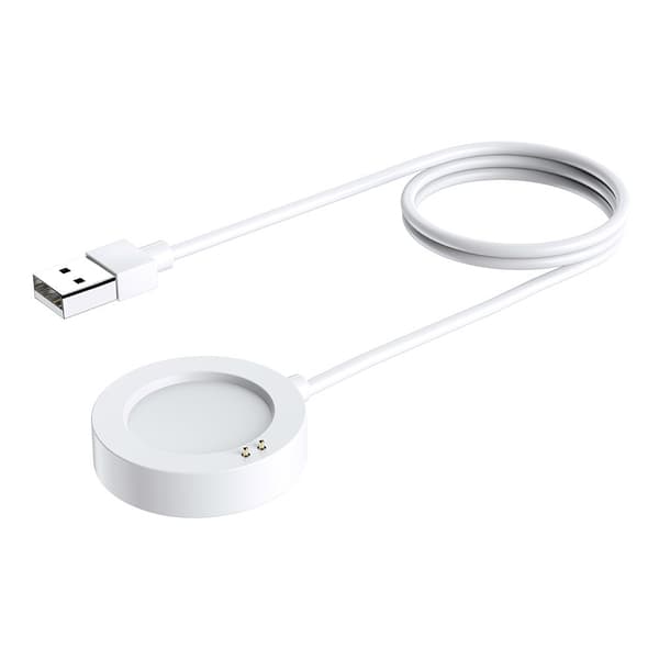 Lader til Xiaomi Watch S2, hvit, kompakt bærbar hurtigladekabel 1m