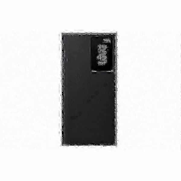 Til Galaxy S22 Ultra 5g Clear View Cover Case - Sort zxin