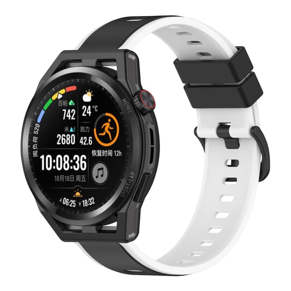 Silikone Urrem 22mm til Smartwatch, Erstatningsrem, Komfortabel, Vandafvisende