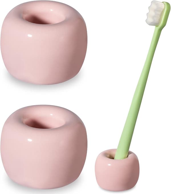 Mini keraamiset hammasharjatelineet Elegante Bancada-kylpyhuoneeseen Aquaforge