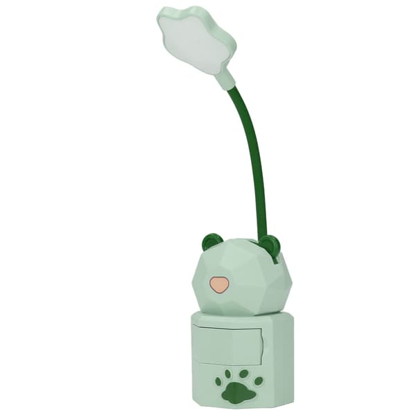 LED Tecknad Skrivbordslampa, Ögonskydd, USB-laddning, för Sovrum Studentrum