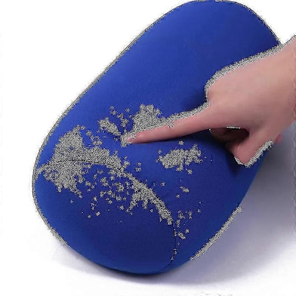 Solidfarget Multifunksjonell Pute Sylindrisk Pute blue