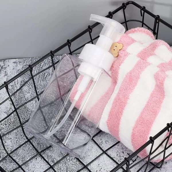 Skumsåpdispensrar, set om 2, 450 ml, för lotion, påfyllningsbara flaskor