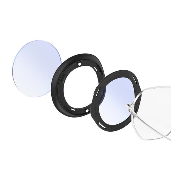 Linsskydd för Meta Quest 3 VR-headset, blåljusblockerande, transparent
