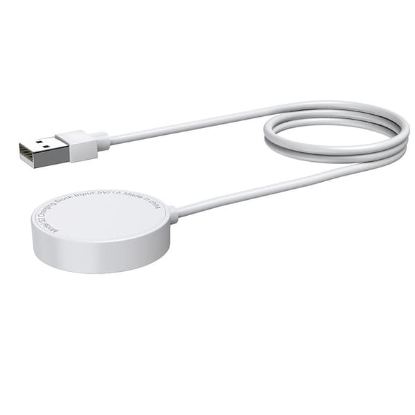 Lader til Xiaomi Watch S2, hvit, kompakt bærbar hurtigladekabel 1m