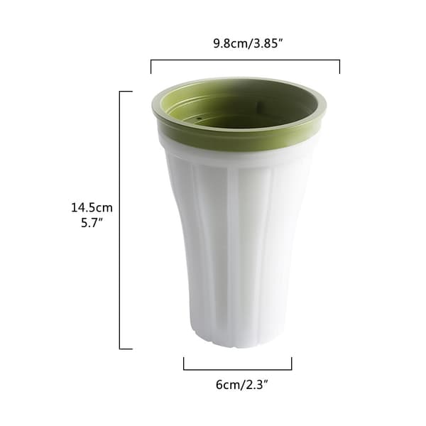 DIY Slushy Maker Cup, Klem-iskopp, Iskremmaskin, Milkshakeflaske, Kjølekopp