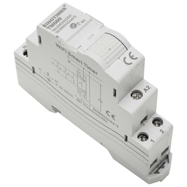 SINOTIMER TM609 WiFi Smart Timer Switch Tuya APP Fjärrkontroll Trådlös Nedräkning Timer Switch Hem White