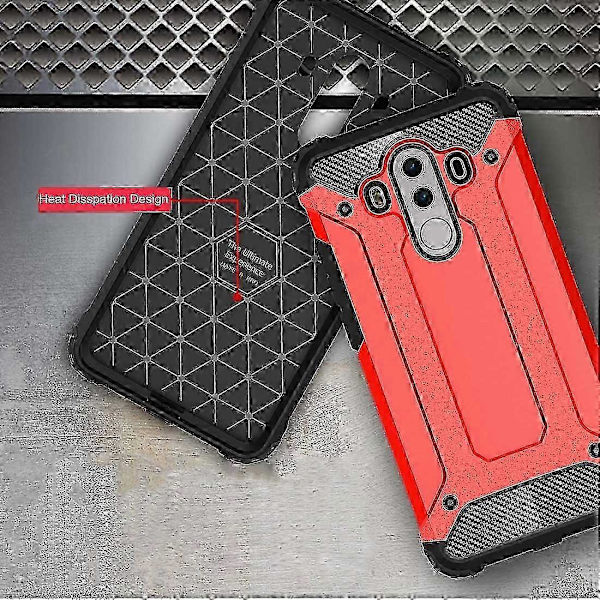 För Huawei Mate 10 Pro Magic Armor TPU + PC Kombinationsskal