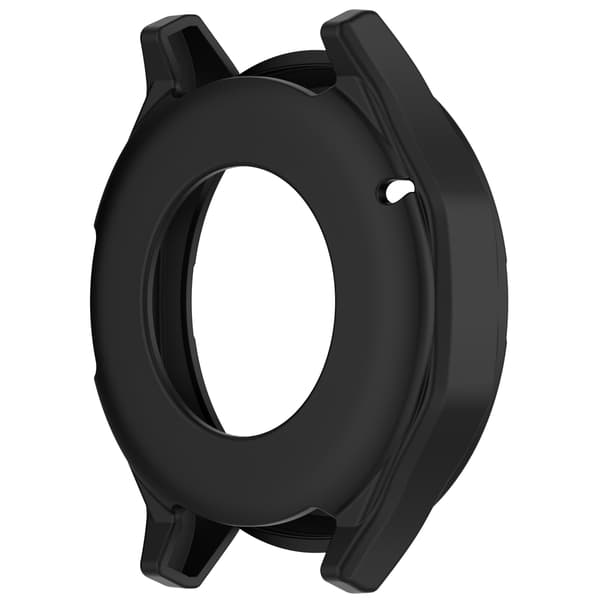 Silikoneetui til Huawei Watch GT5 46mm, GT5 Pro 46mm, GT4 46mm, Sort