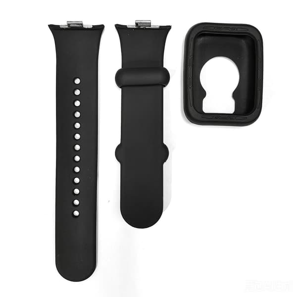 Silikoneurrem til Xiaomi Band 8 Pro, sort, behagelig, nem installation