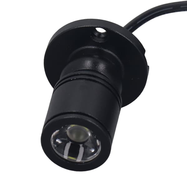 Mini LED Spotlys 5V USB, Dæmpbar, Lille Skabsudstillingslys til Smykker, Sort Hvid