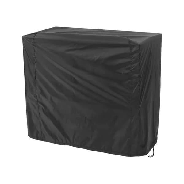 Vattentätt BBQ Grillskydd, Svart, 145x61x117cm, Kraftig Polyester, Utomhusskydd