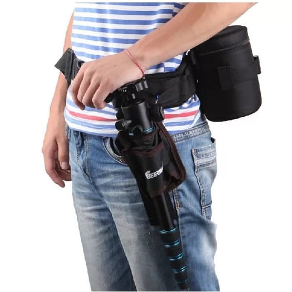DSLR Kamerabælte, Sort, Nylon, 105x7x1cm, Udendørs Fotografering