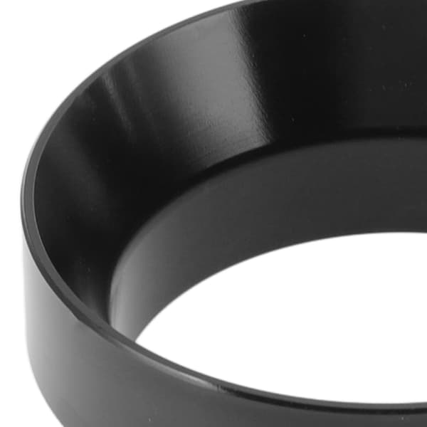 51 mm doseringstratt, pulver som inte flyger, magnetisk universell doseringsring, svart för kaffe
