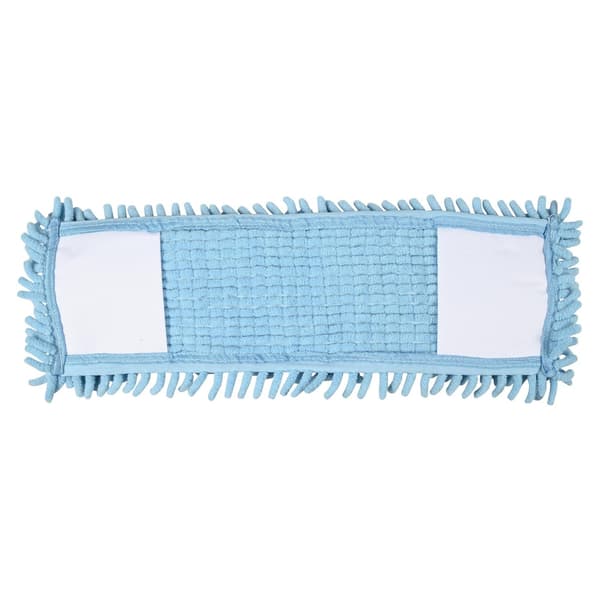 Chenille mopphuvud refill, 42cm, våt- och torrengöring, tvättbar, för golvmopp
