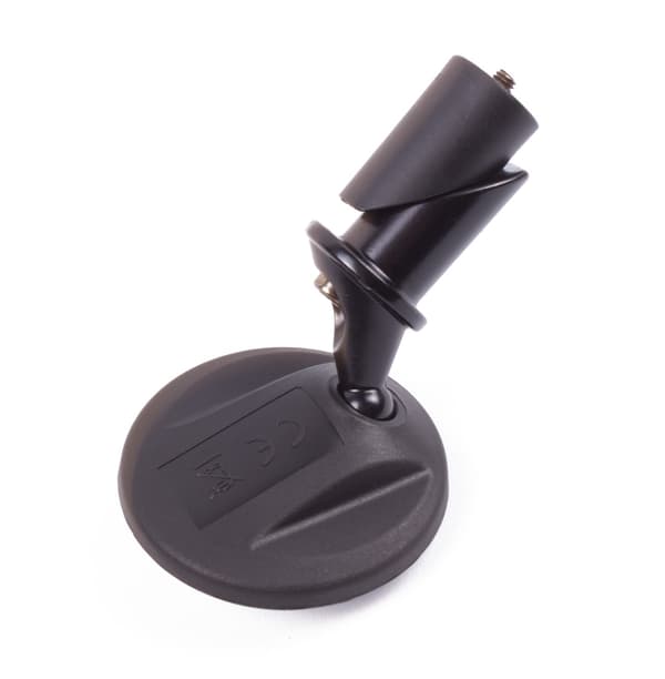 Sykkel speil 51 mm, styreende montering, svart, 360° roterbart, plast