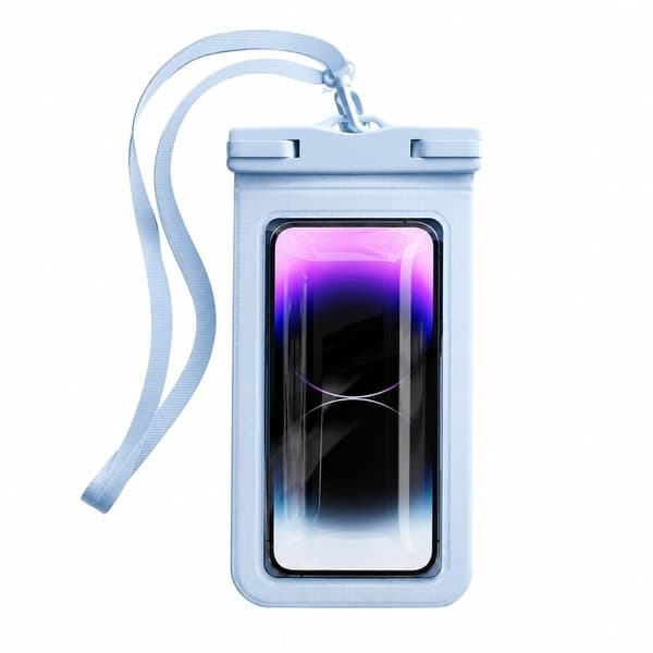 Vattentät telefonpåse, pekskärm, simdykfodral, passar 7,2 tum