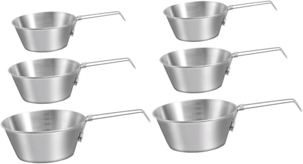 Titanium Camping Köksset, Uppblåsbart Tält, Burkar, Tallrik, Bestick