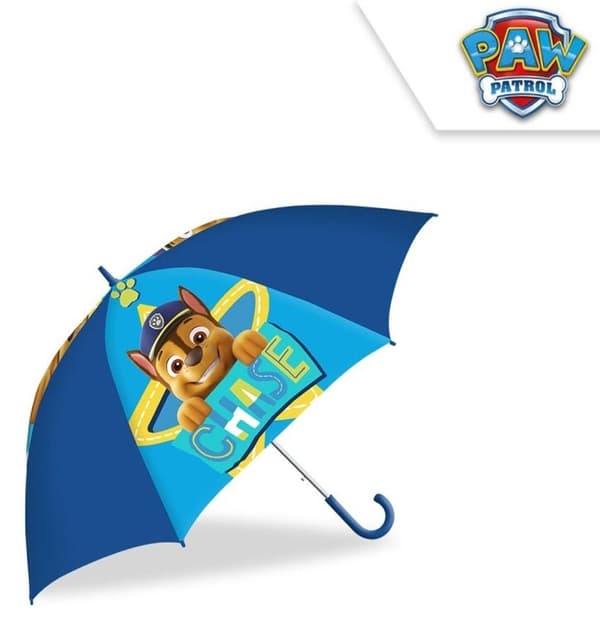 Paw Patrol Børneparaply, 68 cm, Polyester, Vindtæt, Udendørs