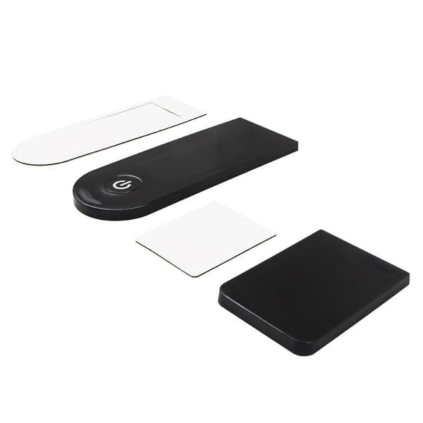 Displaydæksel til Xiaomi M365 løbehjul, sort, ABS plast instrumentpanelbeskytter