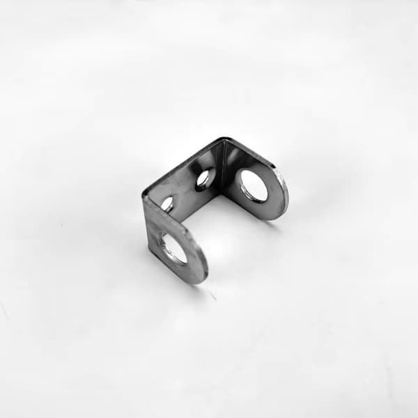 Dørbolt i rustfrit stål, kraftig, sølv, 16x6,2x2 cm, til hjem, kontor, skur L