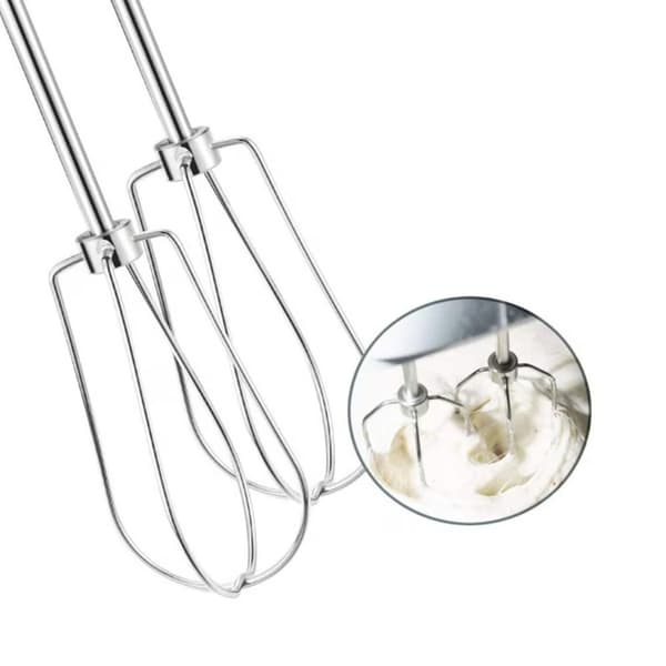 W10490648 Håndmikser Turbo Visper Erstatning for KitchenAid, Rustfritt Stål, 2-pakning