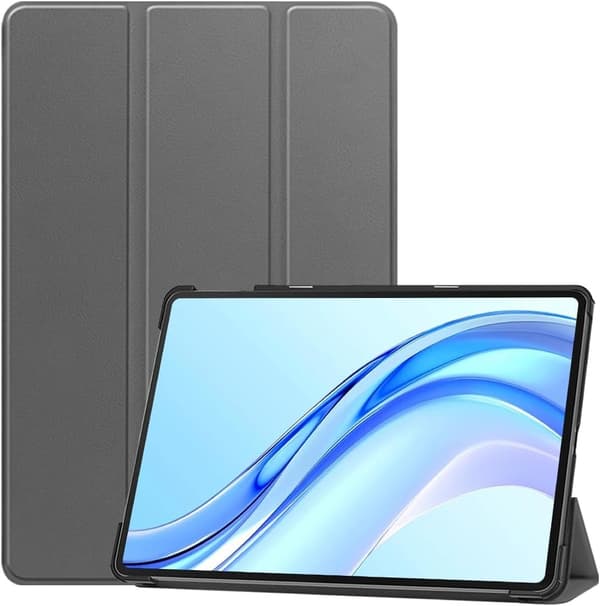 Kompatibel med DOOGEE Tab E3+ 2025/Tab E3 Plus Fodral, Trefaldig PU, Reptålig, Mörkblå
