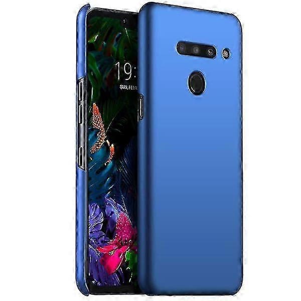 LG V50 Stødsikkert Hårdt Cover - Blå