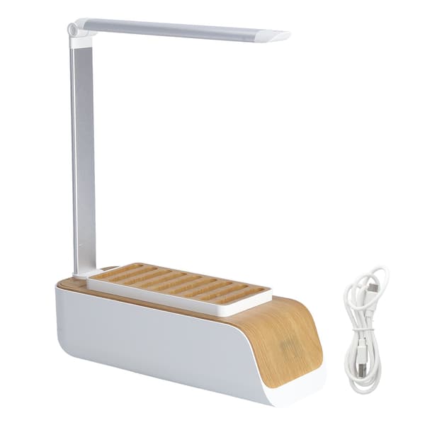 LED Skrivebordsplanter, USB Automatisk Belysning til Grøntsager Blomster, Pottet Dekoration
