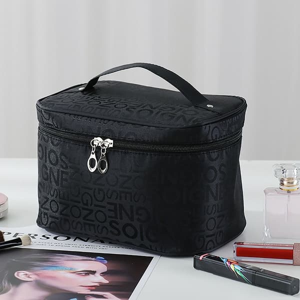 Makeup taske Rejse kosmetiktaske SORT black