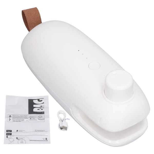 USB Varmeposeforsegler, Hvit, Kutteforseglingsmaskin for Bedre Oppbevaring
